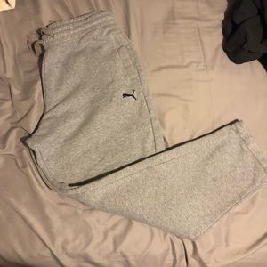 Gray Puma Sweats